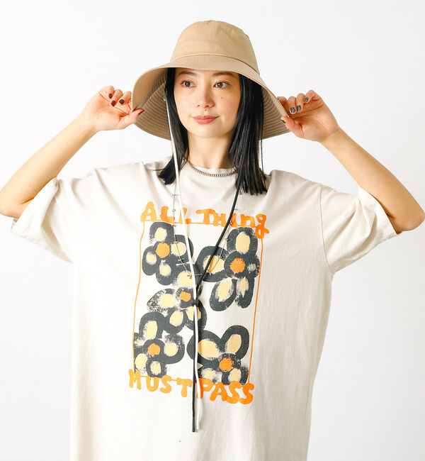 Rouge vif「【Ruben/ルーベン】ラスターワイドブリムハット（顎紐付き）【WEB限定】」|その他|