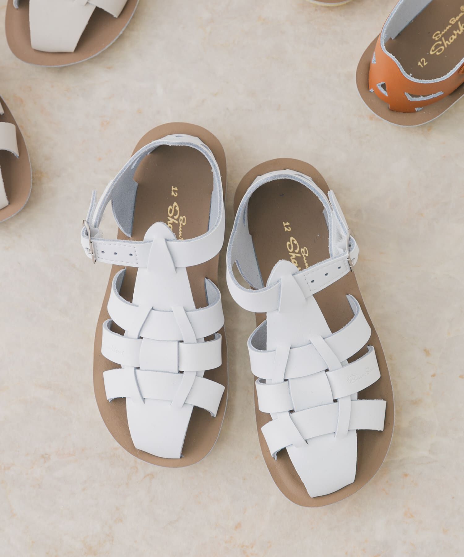 URBAN RESEARCH DOORS「Salt Water Sandals　SS Shark(KIDS)」|その他|ホワイト