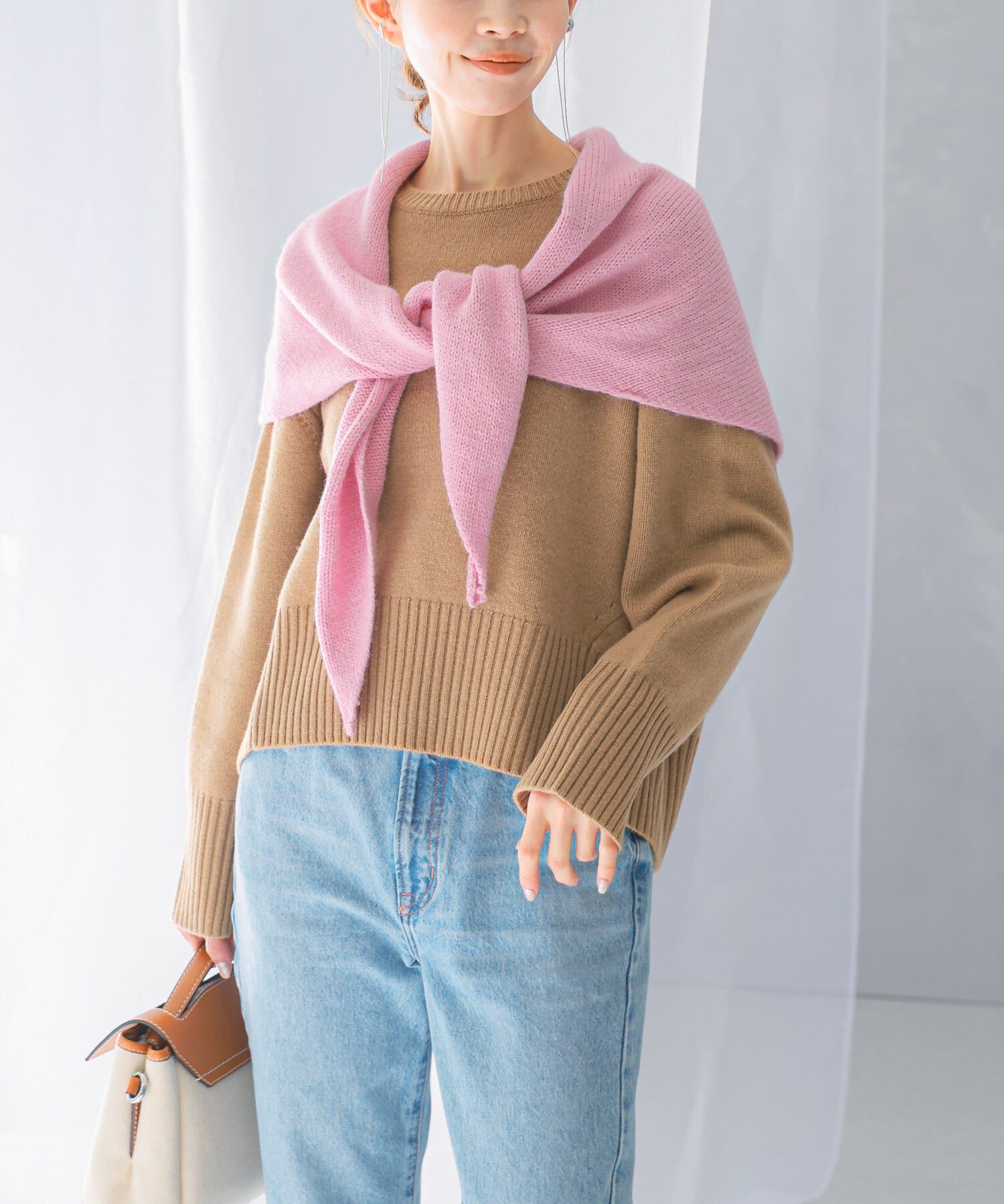 URBAN RESEARCH ROSSO「エクストラファインシームデザインニット」|ニット・セーター|