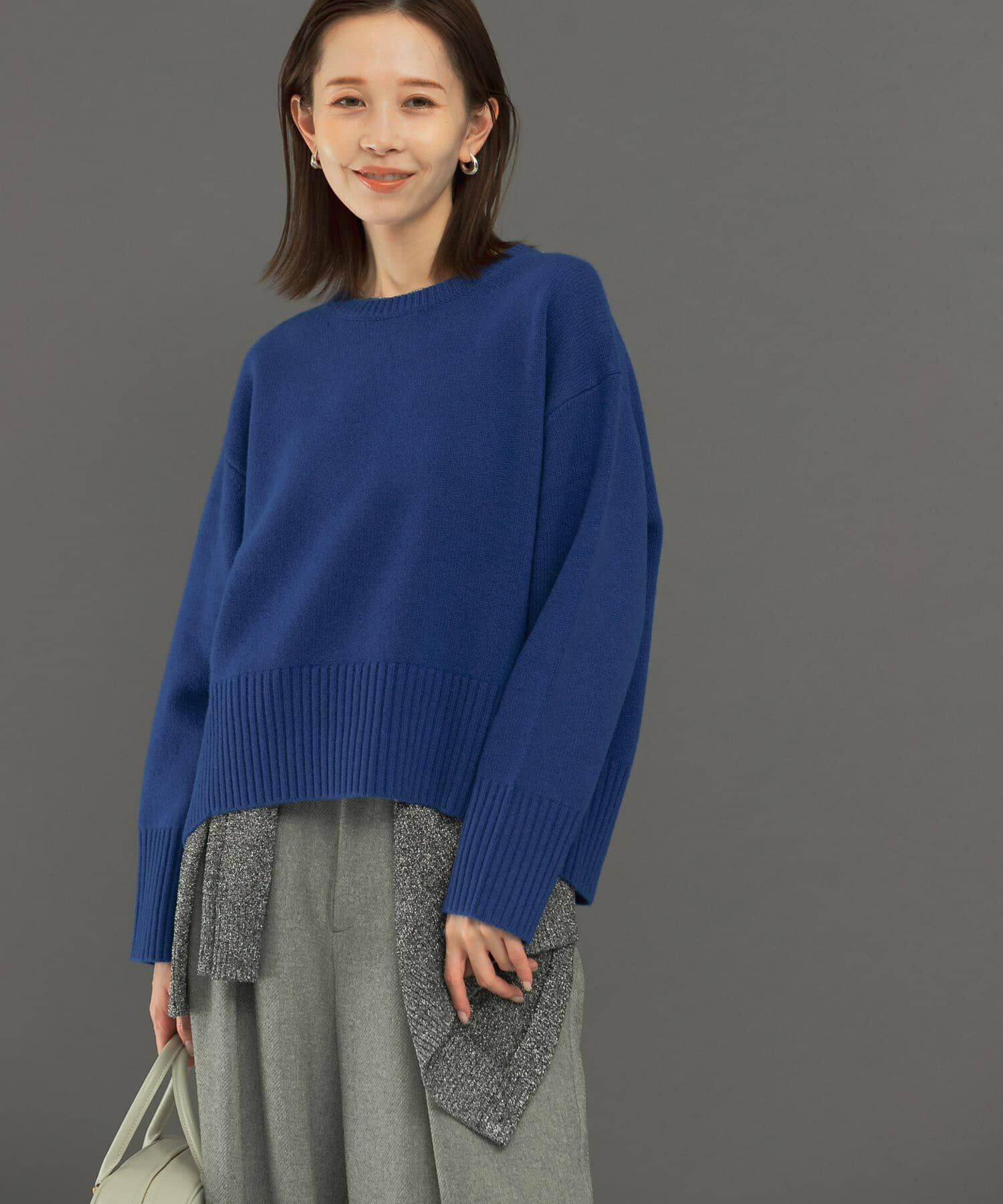 URBAN RESEARCH ROSSO「エクストラファインシームデザインニット」|ニット・セーター|