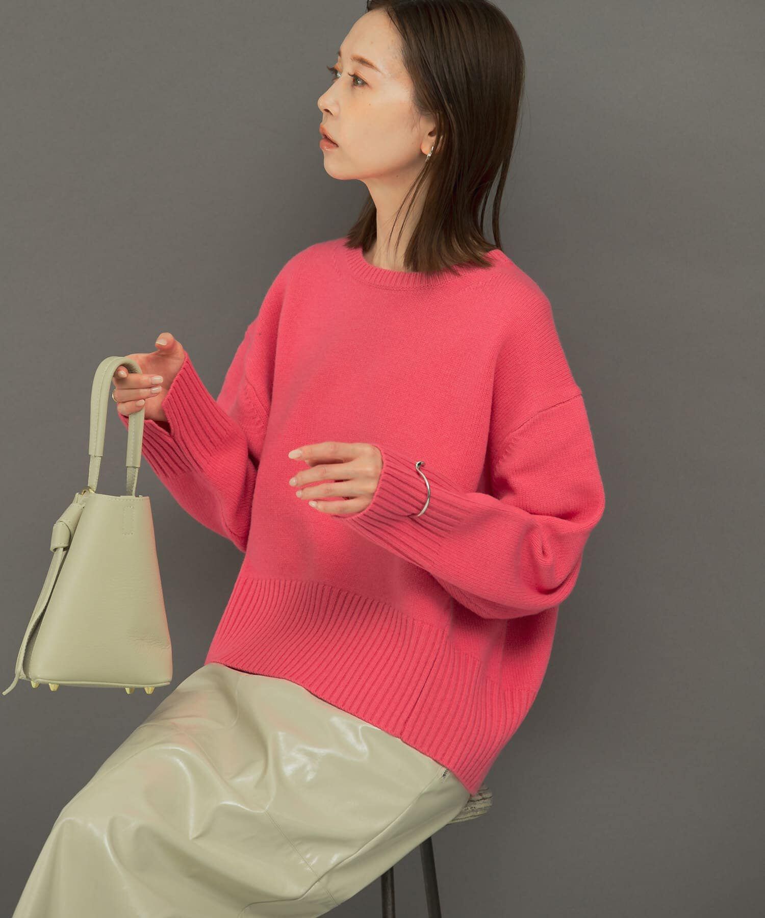 URBAN RESEARCH ROSSO「エクストラファインシームデザインニット」|ニット・セーター|