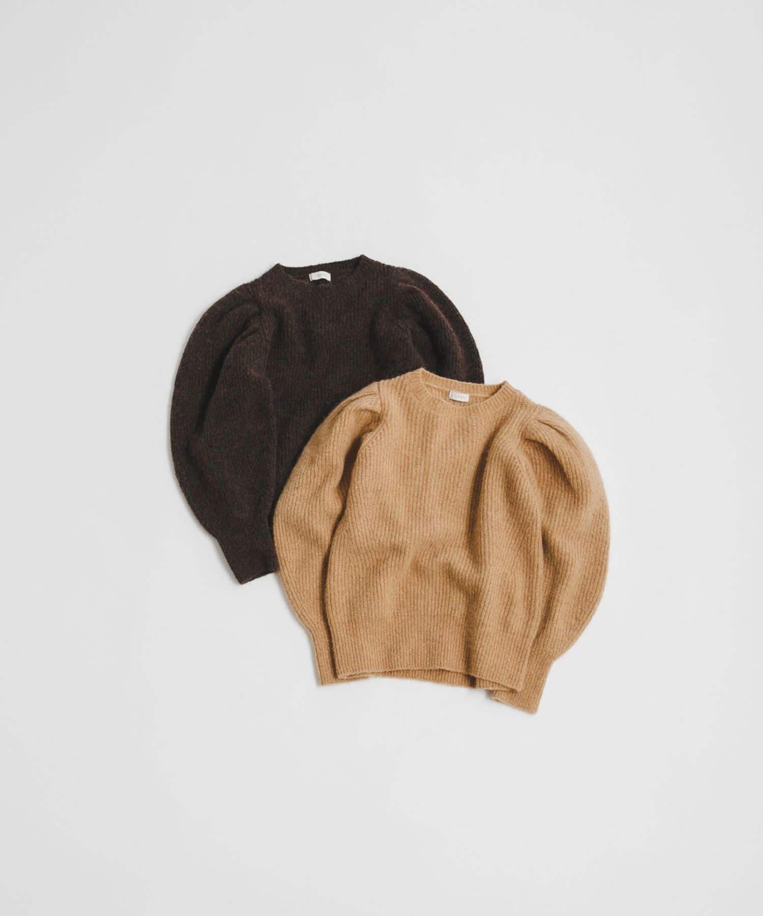 LAATO「shoulder tuck knit」|ニット・セーター|