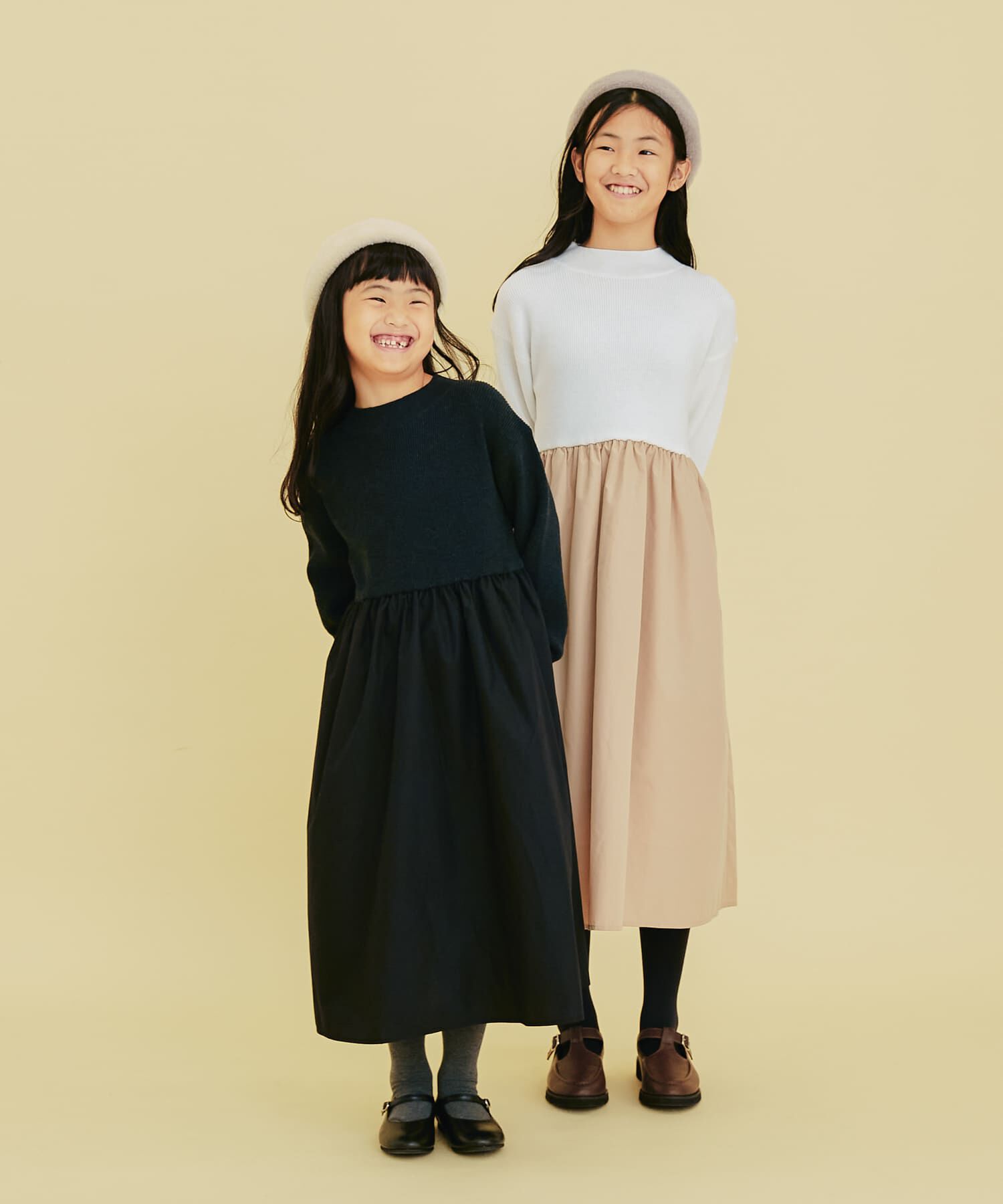 URBAN RESEARCH DOORS「『親子リンク』ニットドッキングワンピース(KIDS)」|ワンピース|