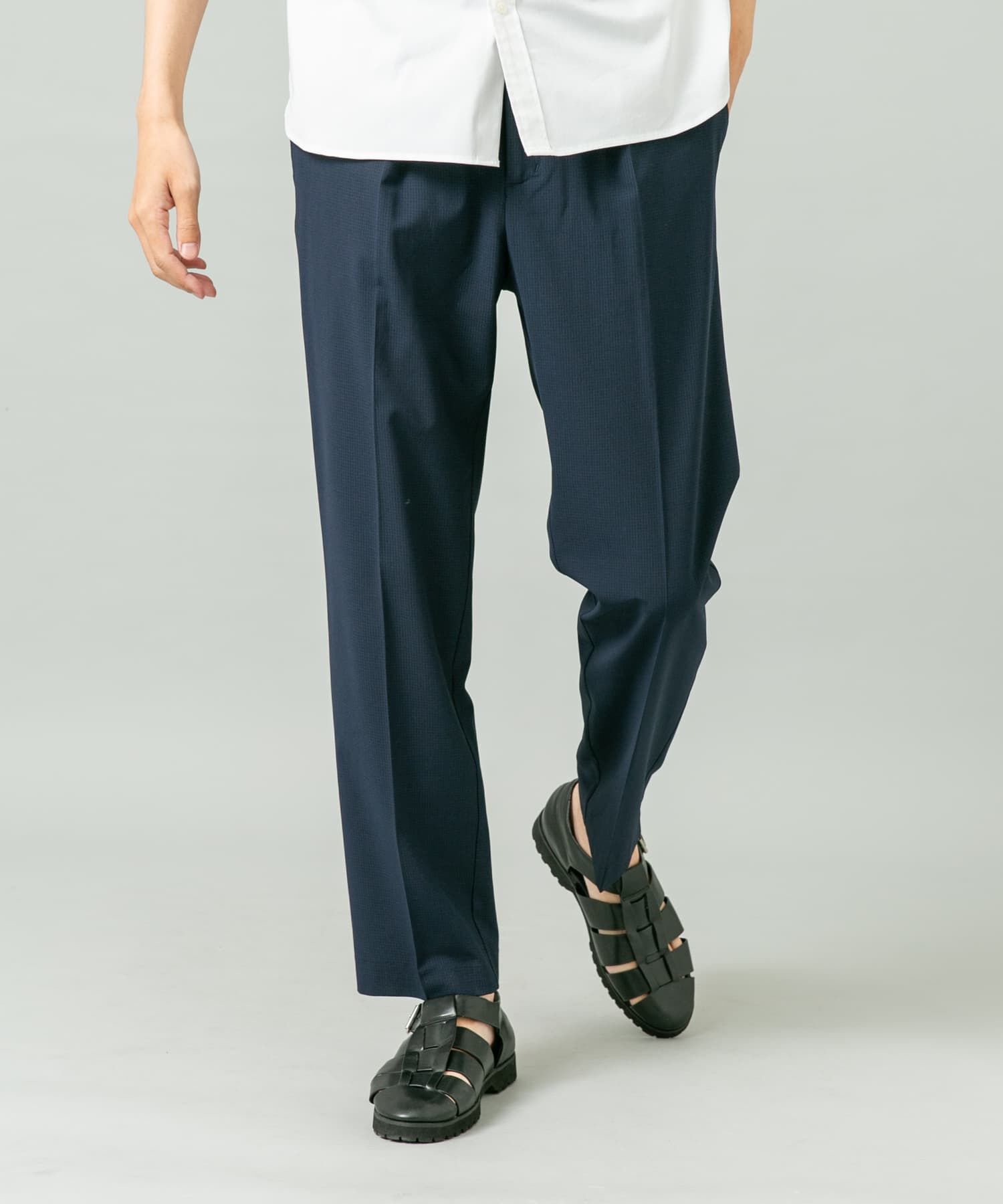 URBAN RESEARCH ROSSO「『WEB限定』『XLサイズあり』『吸水速乾』Air Stretch イージースラックス」|その他|ネイビー