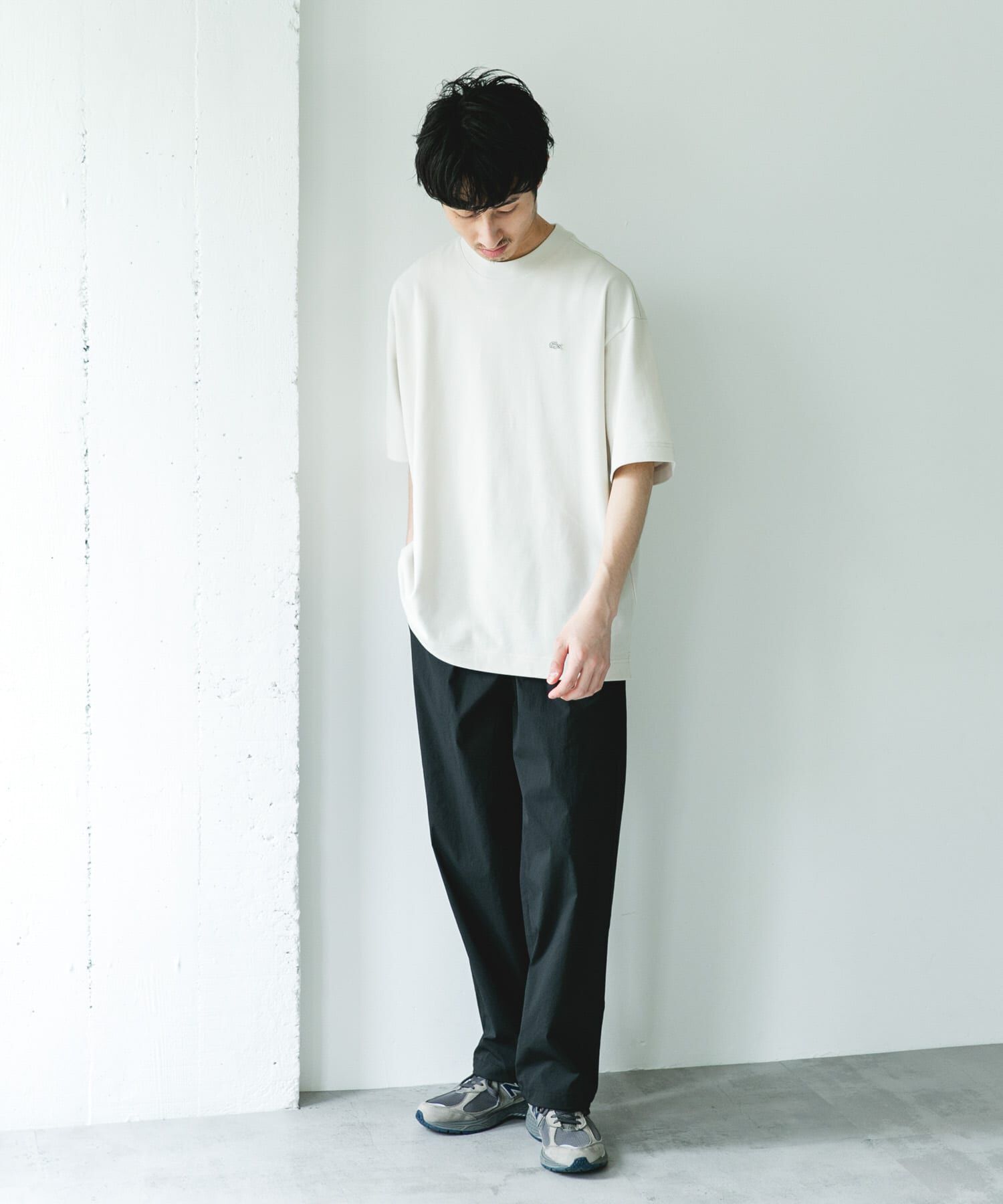 URBAN RESEARCH DOORS「『別注』LACOSTE&times;DOORS　MOSS STITCH SHORT-SLEEVE T-SHIRTS」|Tシャツ・カットソー|