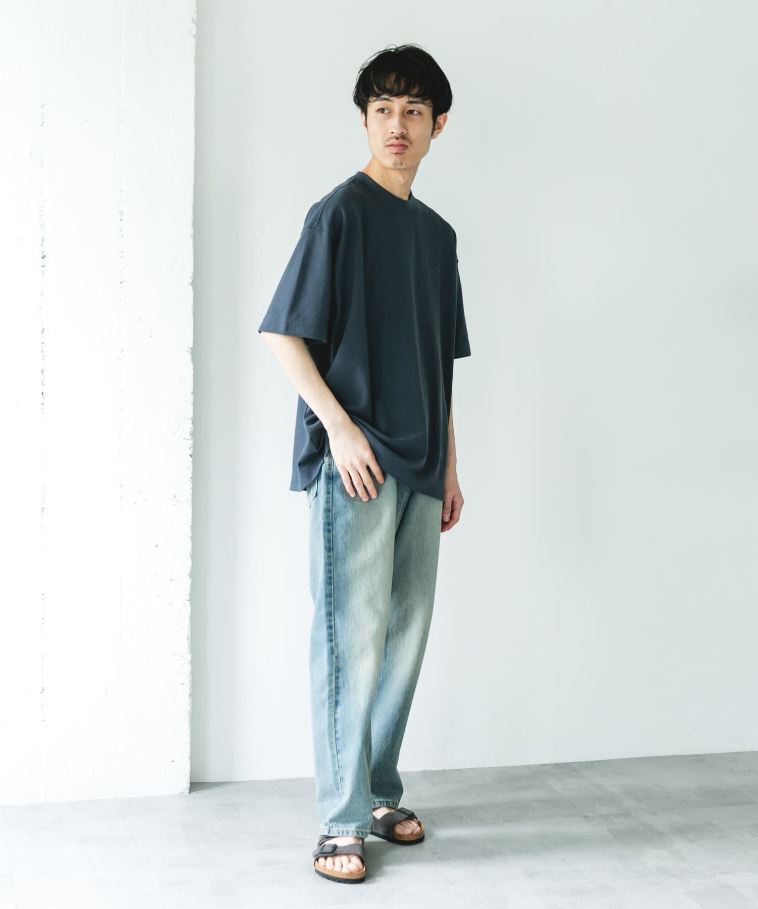 URBAN RESEARCH DOORS「『別注』LACOSTE&times;DOORS　MOSS STITCH SHORT-SLEEVE T-SHIRTS」|Tシャツ・カットソー|