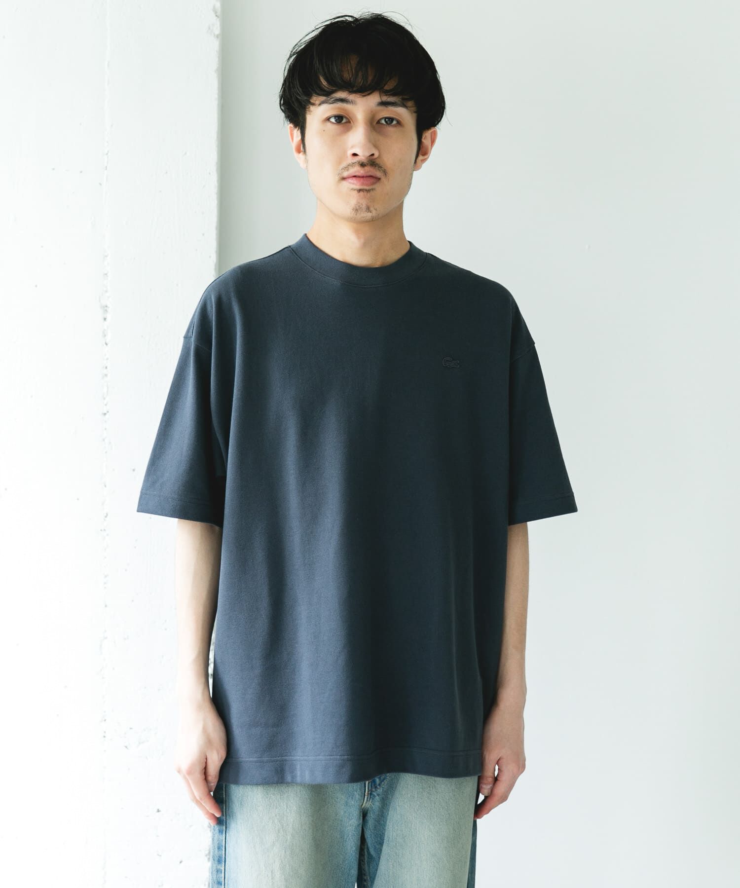 URBAN RESEARCH DOORS「『別注』LACOSTE&times;DOORS　MOSS STITCH SHORT-SLEEVE T-SHIRTS」|Tシャツ・カットソー|