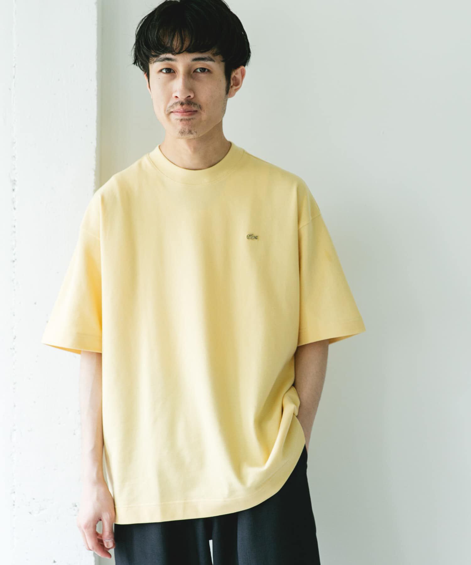 URBAN RESEARCH DOORS「『別注』LACOSTE&times;DOORS　MOSS STITCH SHORT-SLEEVE T-SHIRTS」|Tシャツ・カットソー|
