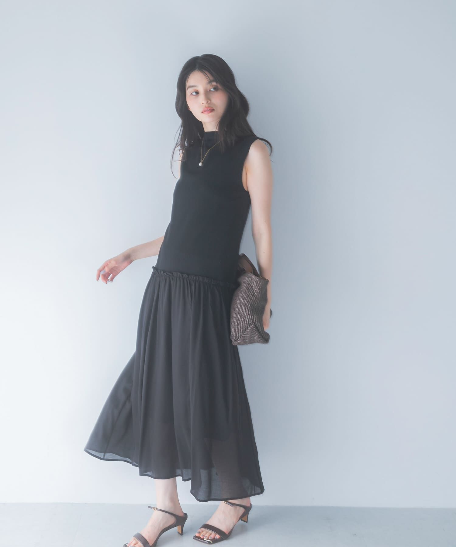 URBAN RESEARCH ROSSO「ドッキングストレートワンピース」|ワンピース|