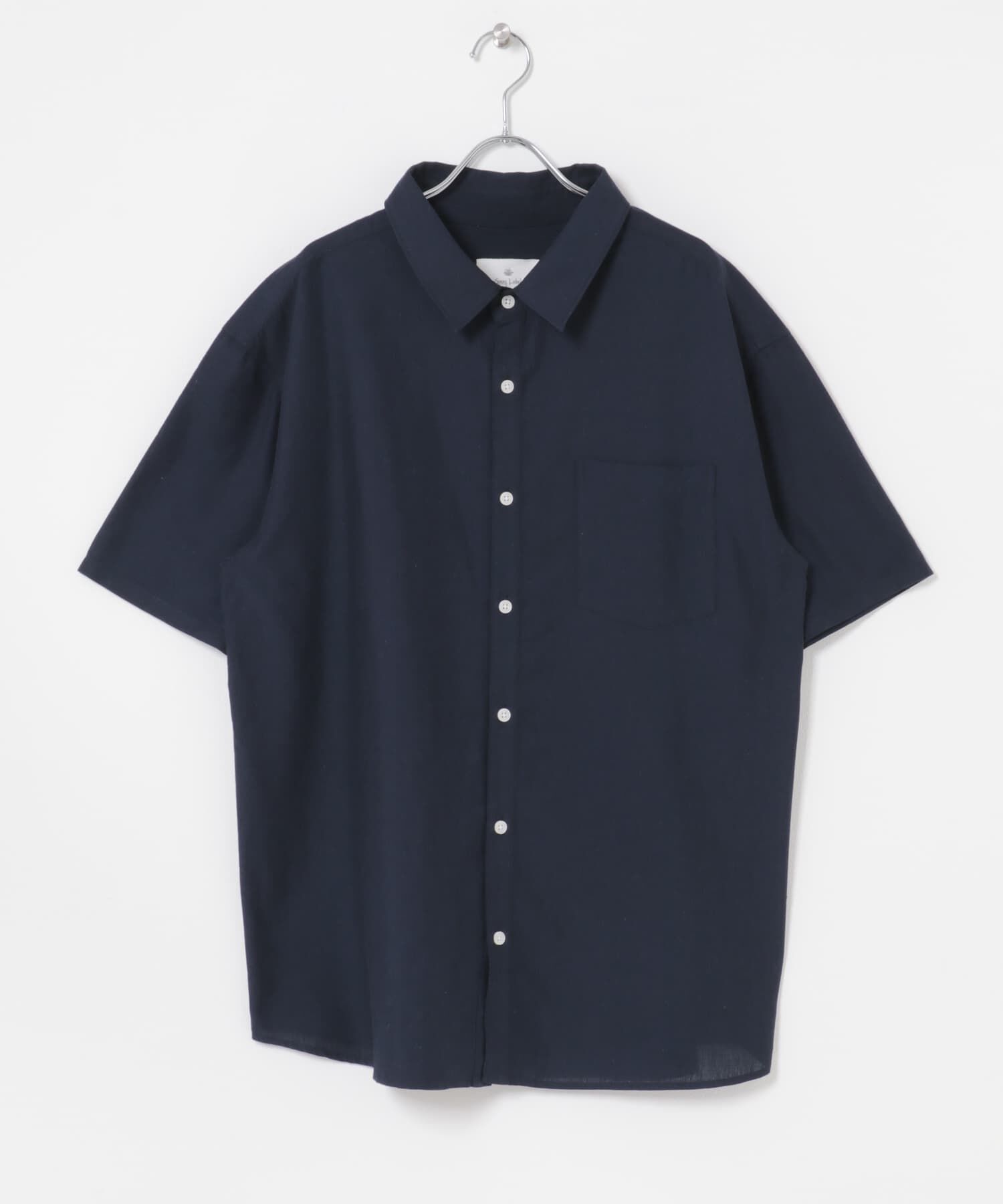Sonny Label 「接触冷感リネン混ショートスリーブシャツ」|シャツ・ブラウス|