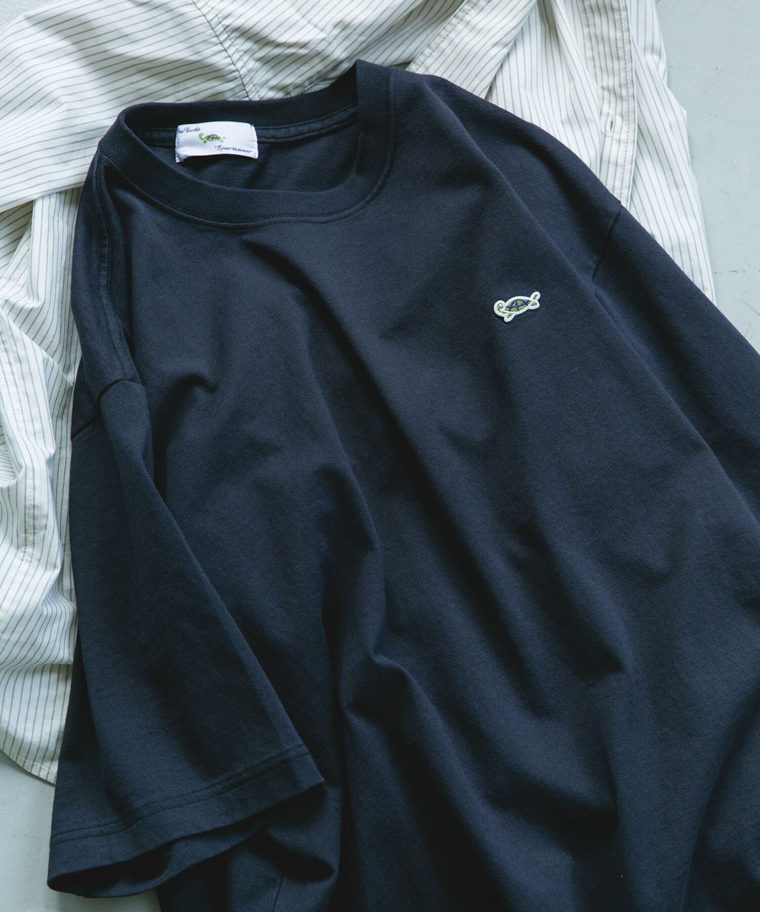 URBAN RESEARCH DOORS「TheTurtleSportswear T-shirts」|Tシャツ・カットソー|ネイビー
