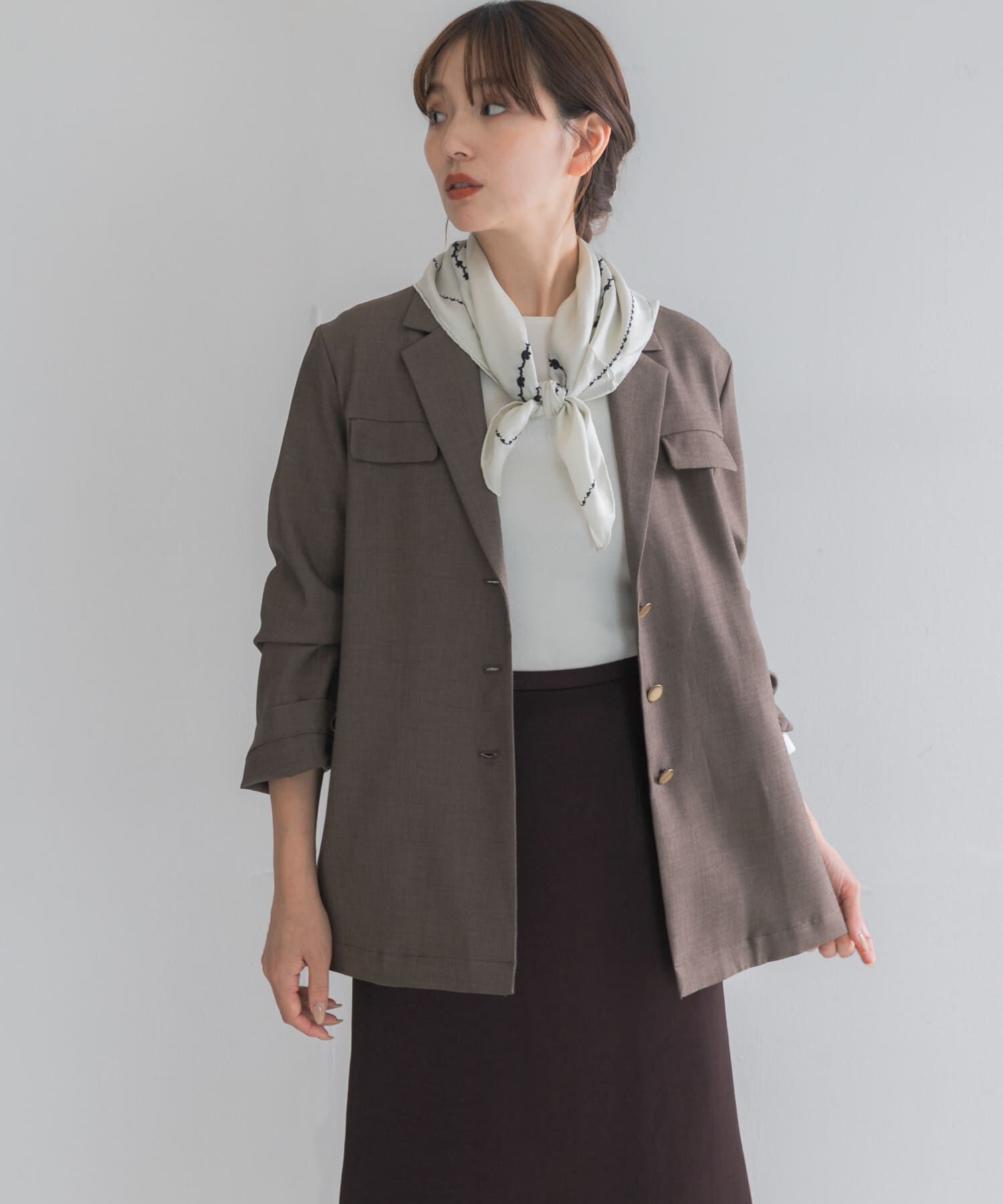 URBAN RESEARCH ROSSO「防シワ シャンブレーシャツジャケット」|その他|