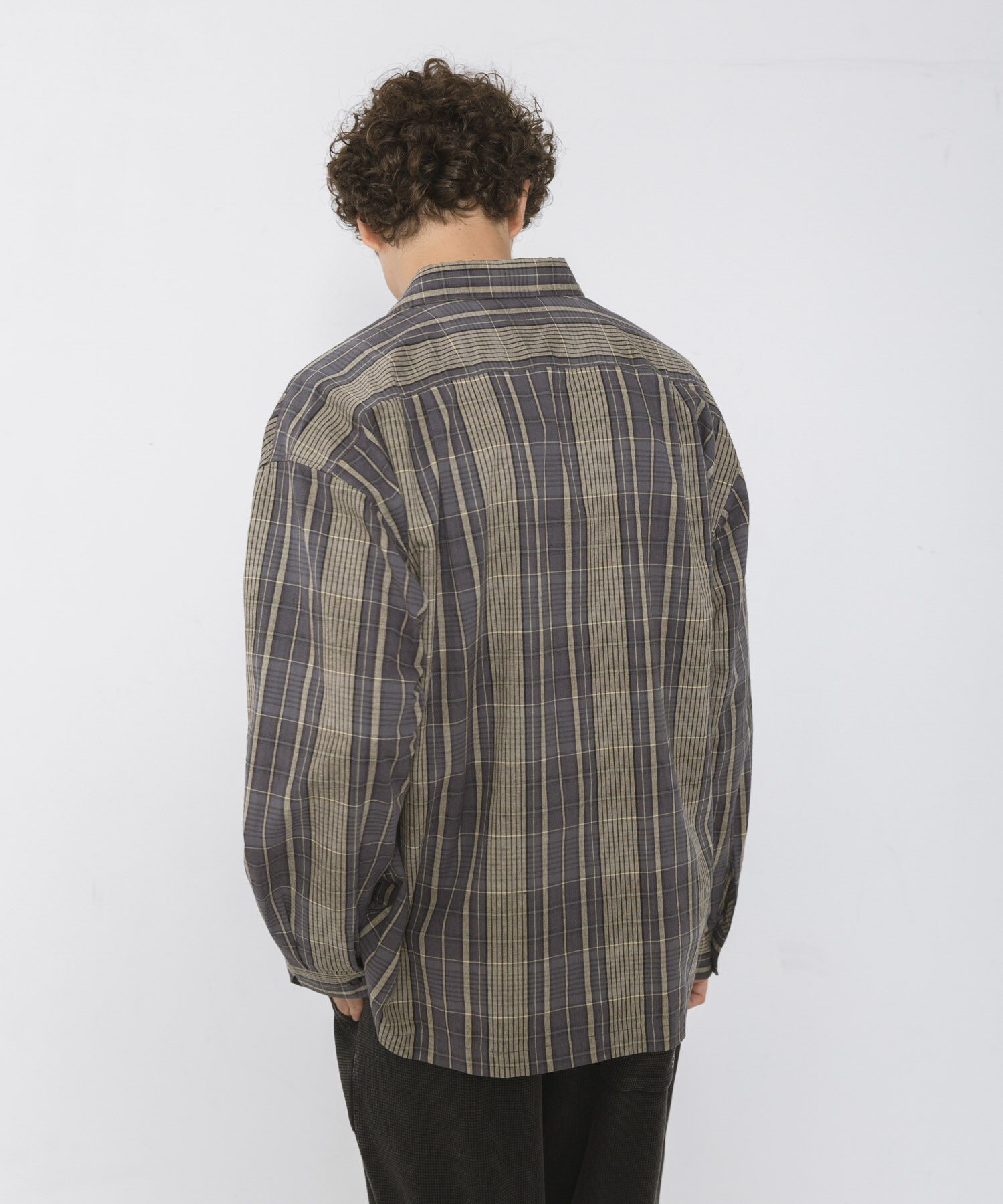 Sonny Label 「リラックスフィットチェックレギュラーカラーシャツ」|シャツ・ブラウス|