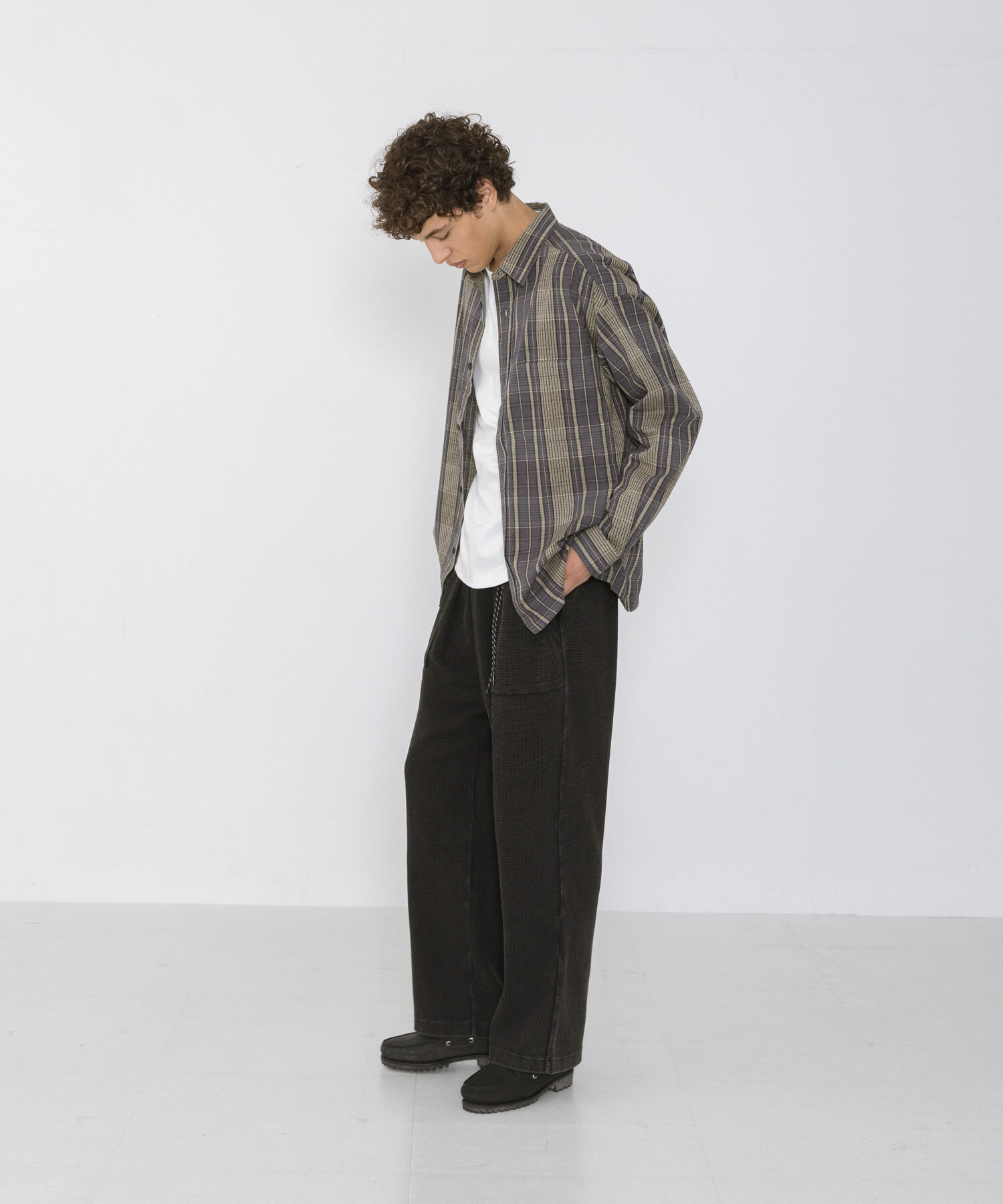 Sonny Label 「リラックスフィットチェックレギュラーカラーシャツ」|シャツ・ブラウス|
