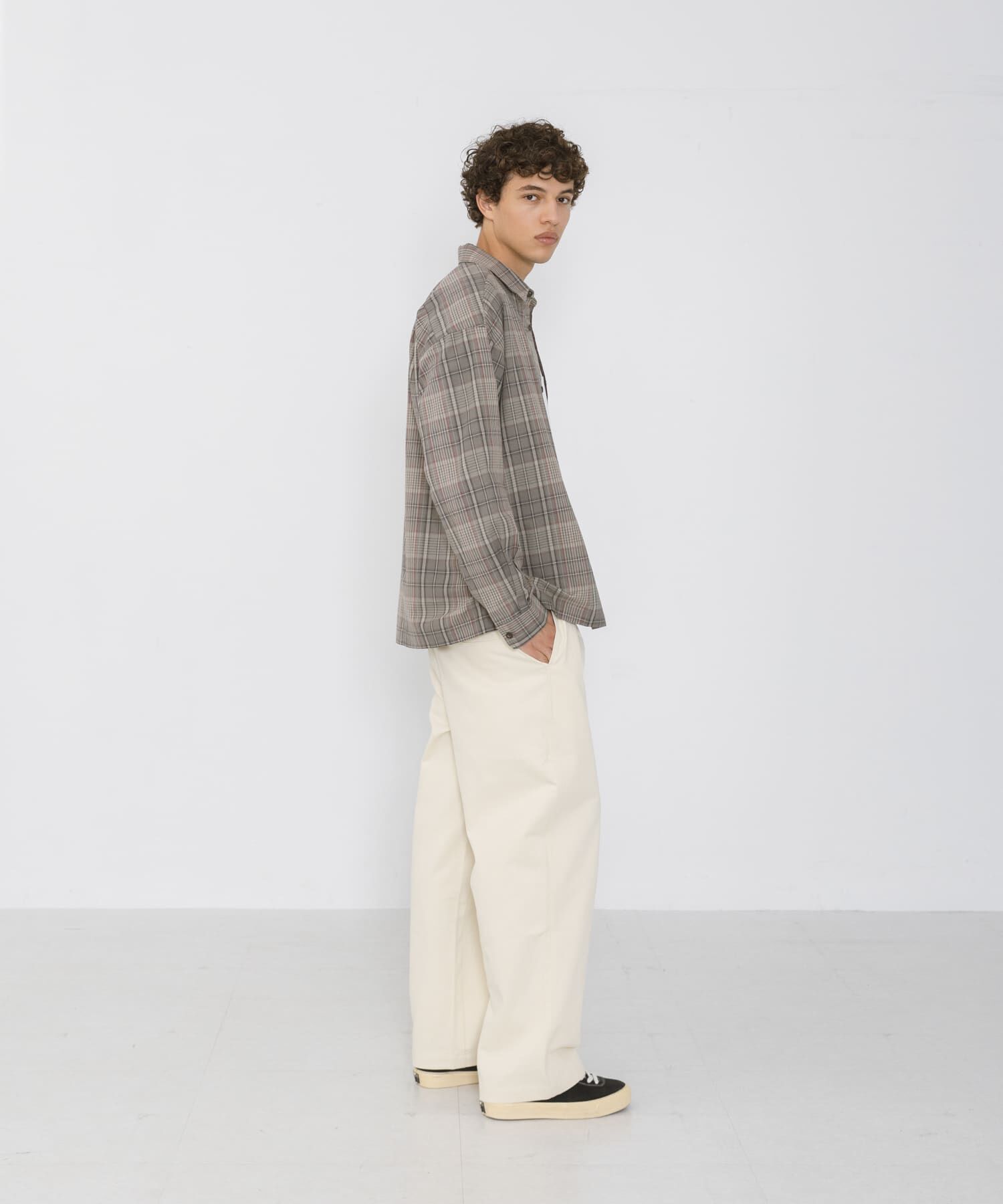 Sonny Label 「リラックスフィットチェックレギュラーカラーシャツ」|シャツ・ブラウス|