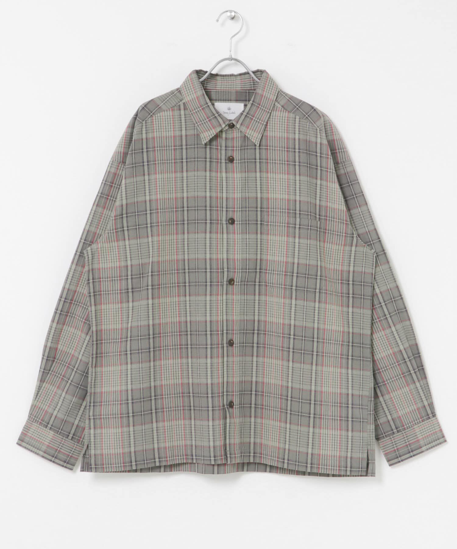 Sonny Label 「リラックスフィットチェックレギュラーカラーシャツ」|シャツ・ブラウス|
