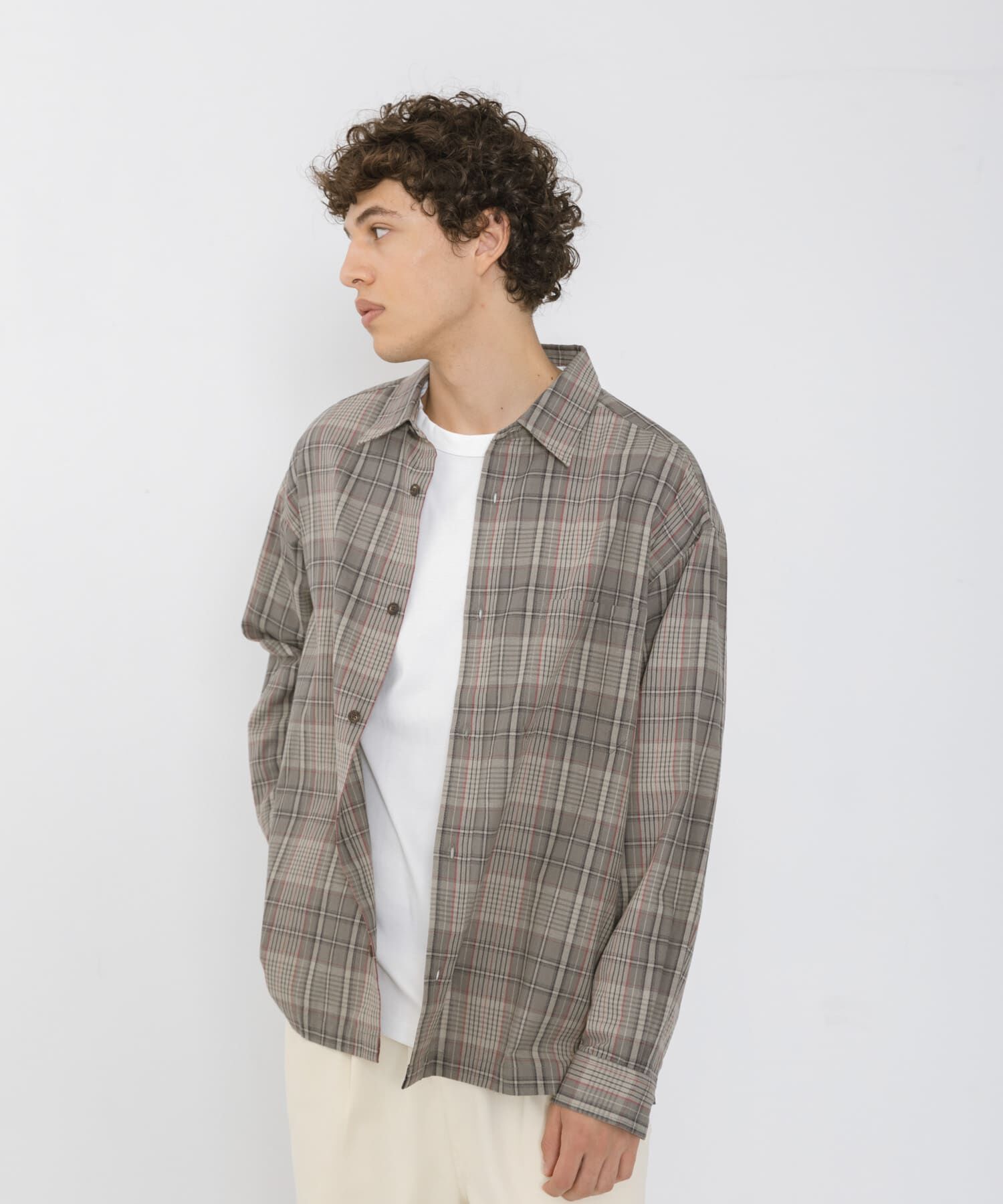 Sonny Label 「リラックスフィットチェックレギュラーカラーシャツ」|シャツ・ブラウス|