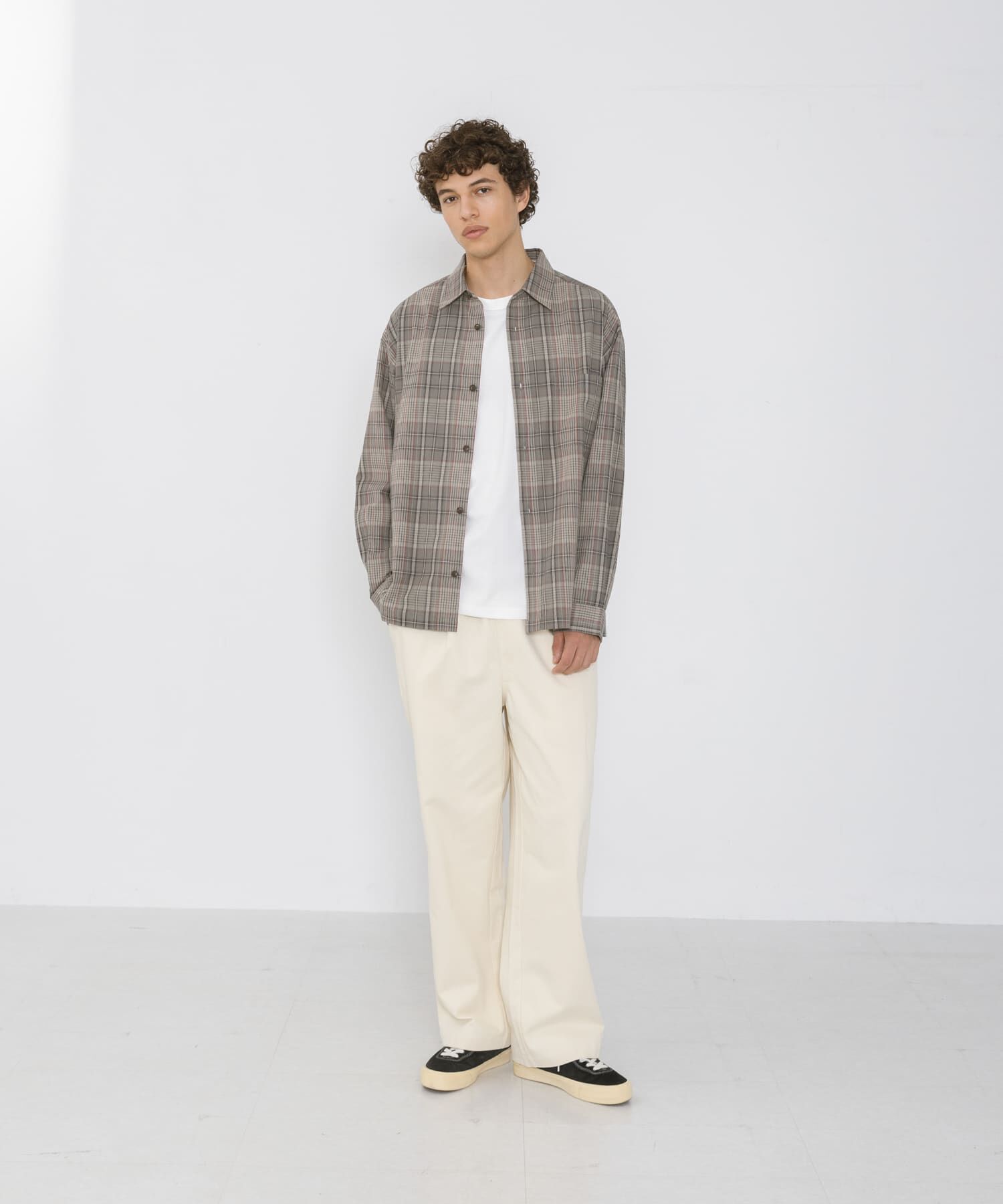 Sonny Label 「リラックスフィットチェックレギュラーカラーシャツ」|シャツ・ブラウス|