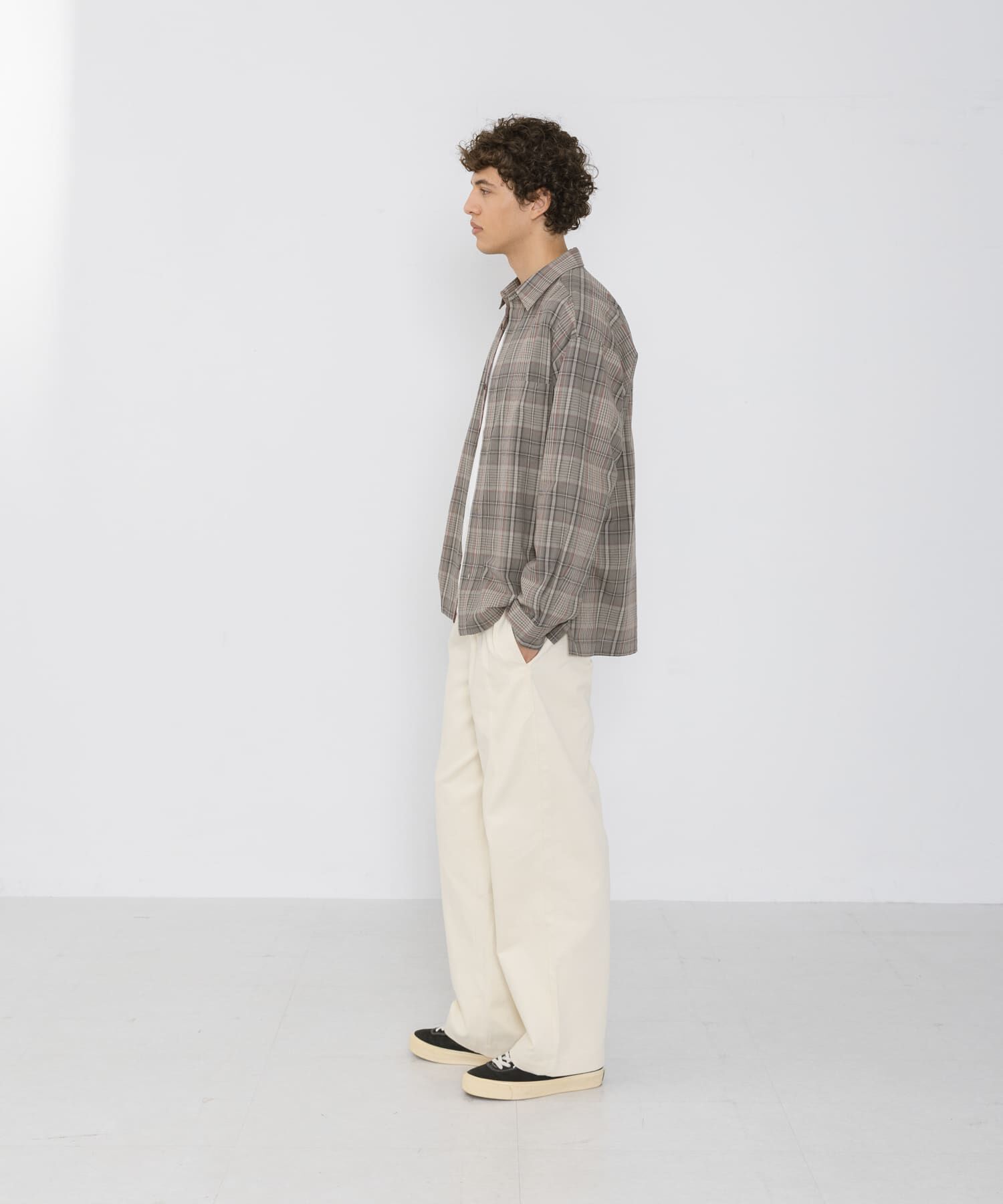 Sonny Label 「リラックスフィットチェックレギュラーカラーシャツ」|シャツ・ブラウス|