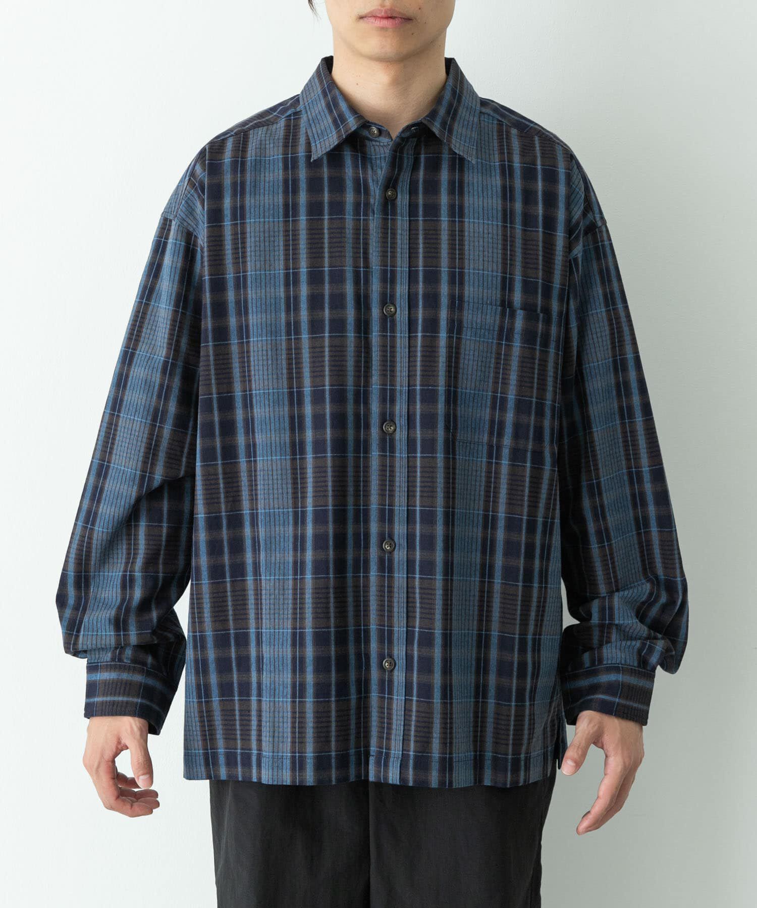 Sonny Label 「リラックスフィットチェックレギュラーカラーシャツ」|シャツ・ブラウス|
