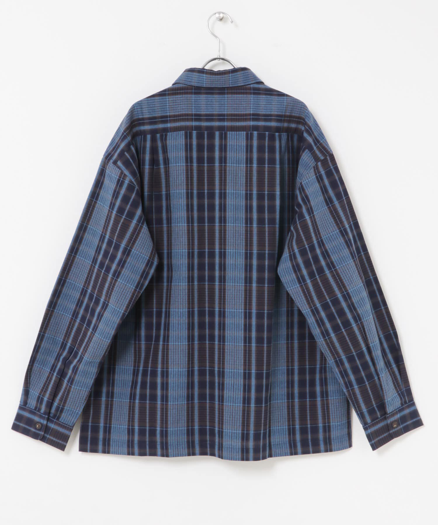 Sonny Label 「リラックスフィットチェックレギュラーカラーシャツ」|シャツ・ブラウス|
