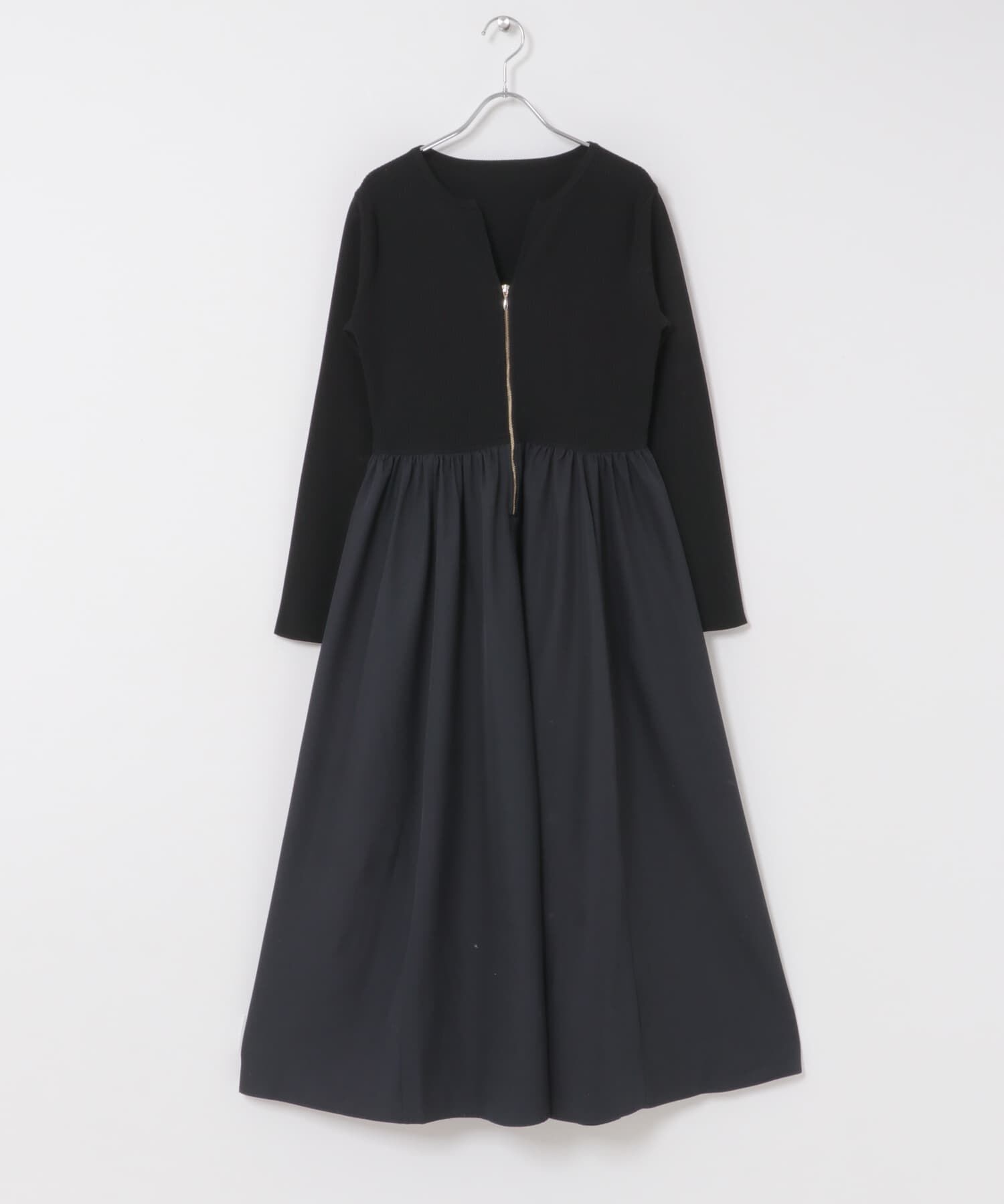 URBAN RESEARCH ROSSO「『WEB限定』キーネックドッキングワンピース」|ワンピース|