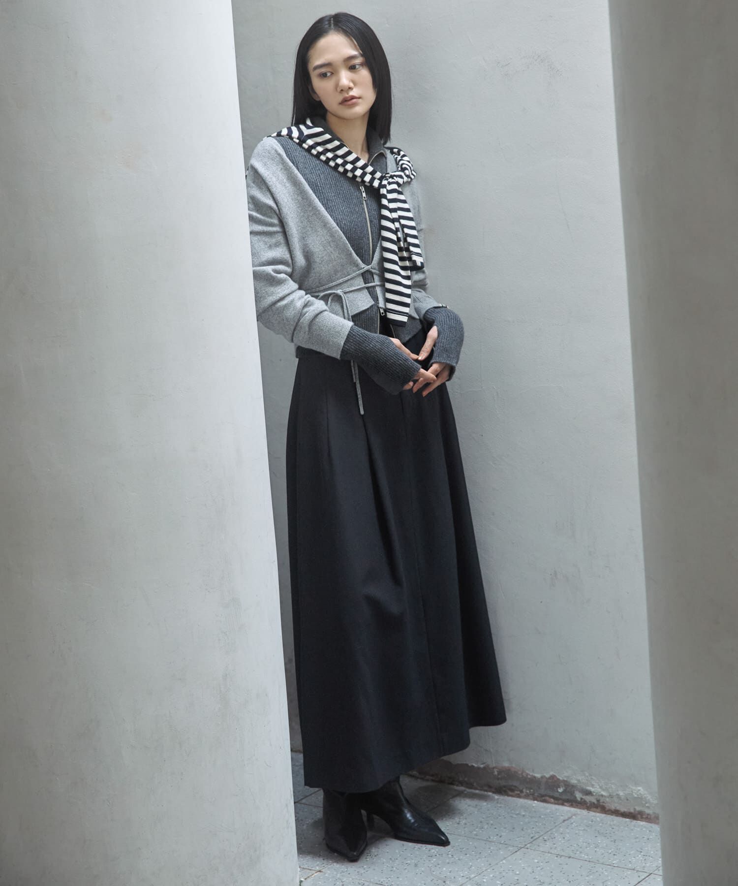 URBAN RESEARCH「『別注』ROUTINE&times;URBAN RESEARCH　ジップニット」|ニット・セーター|