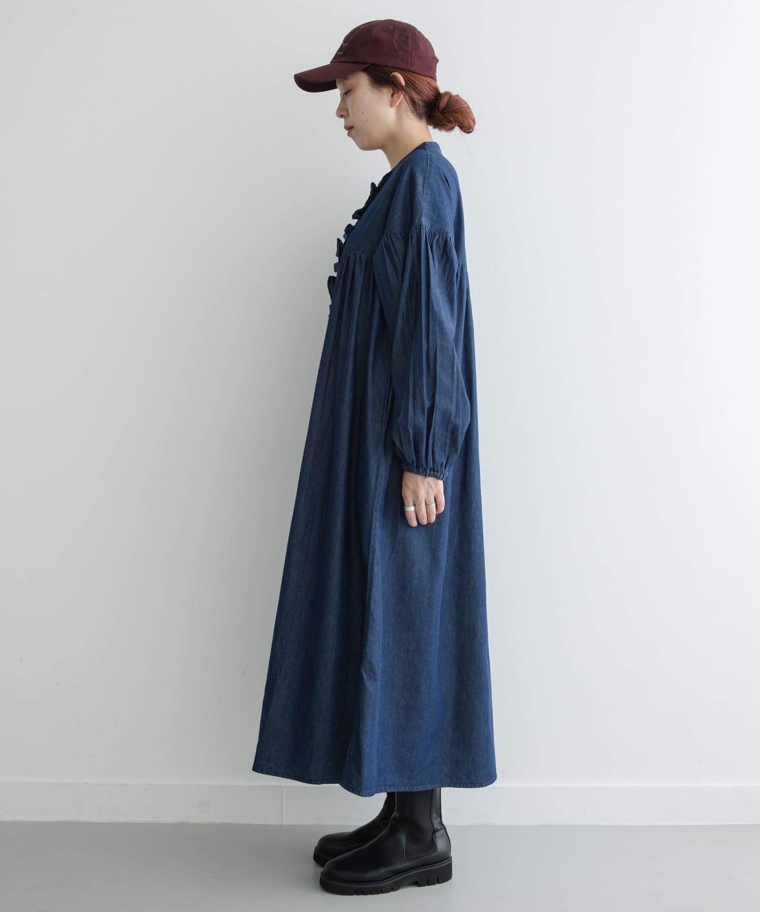 Sonny Label 「デニムフリルワンピース」|ワンピース|
