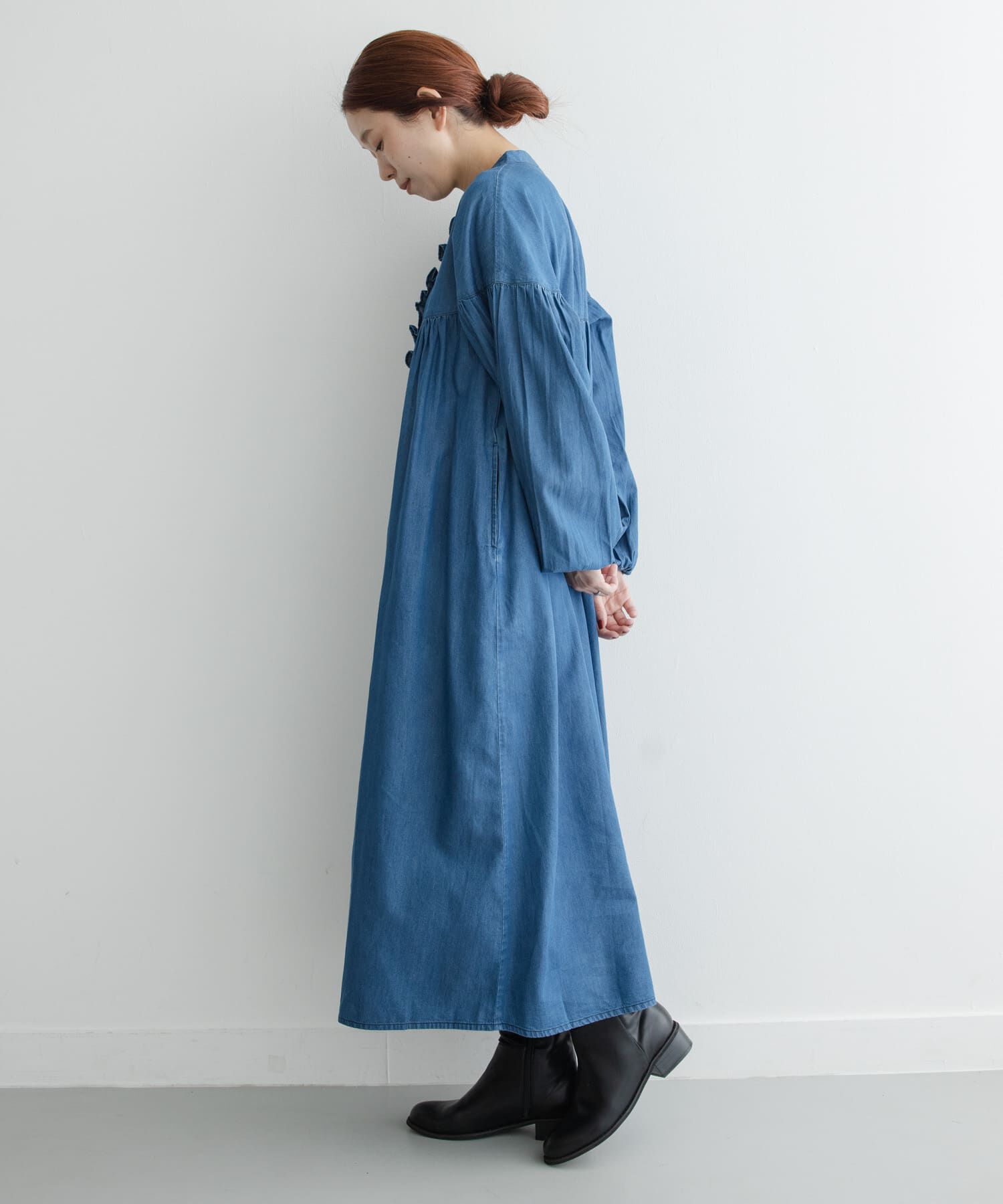 Sonny Label 「デニムフリルワンピース」|ワンピース|