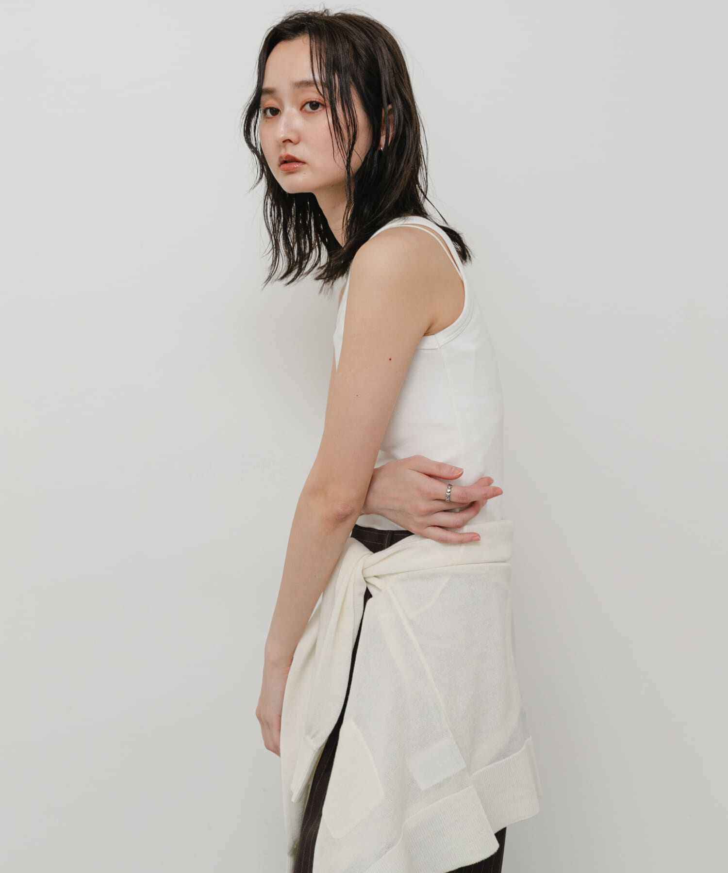 SENSE OF PLACE by URBAN RESEARCH「ソフトリブタンクトップ」|タンクトップ|