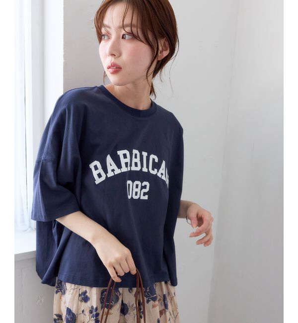  「《WEB限定》カレッジロゴオーバーTシャツ」|Tシャツ・カットソー|