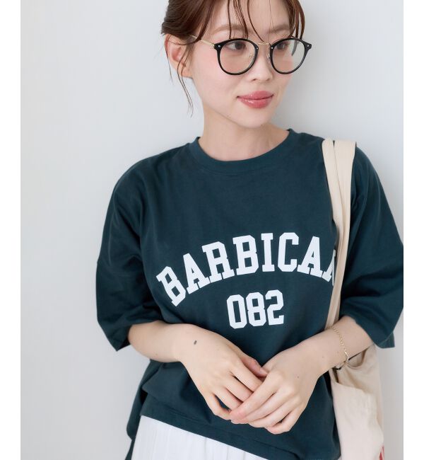  「《WEB限定》カレッジロゴオーバーTシャツ」|Tシャツ・カットソー|