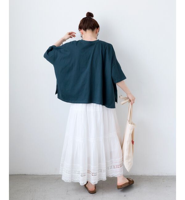  「《WEB限定》カレッジロゴオーバーTシャツ」|Tシャツ・カットソー|