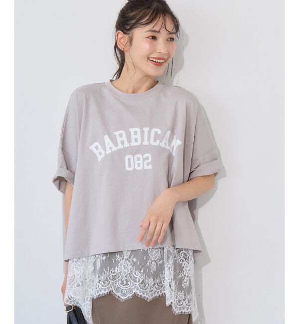  「《WEB限定》カレッジロゴオーバーTシャツ」|Tシャツ・カットソー|