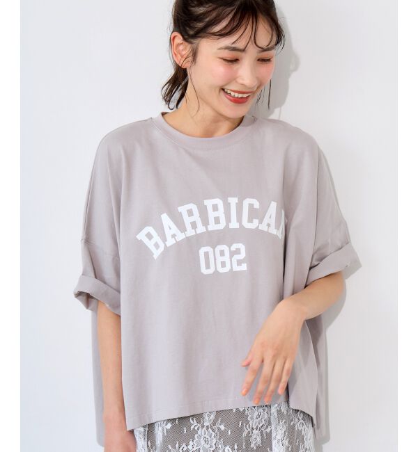  「《WEB限定》カレッジロゴオーバーTシャツ」|Tシャツ・カットソー|
