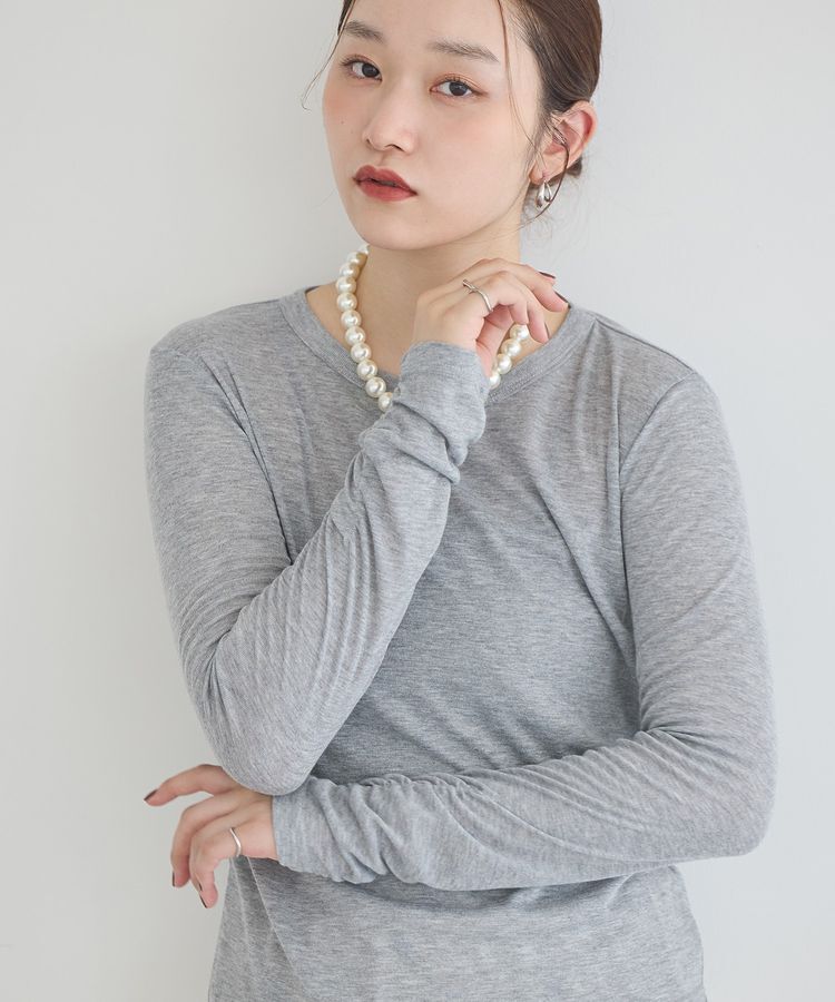 earth music&ecology「シアーフライストップス」|Tシャツ・カットソー|
