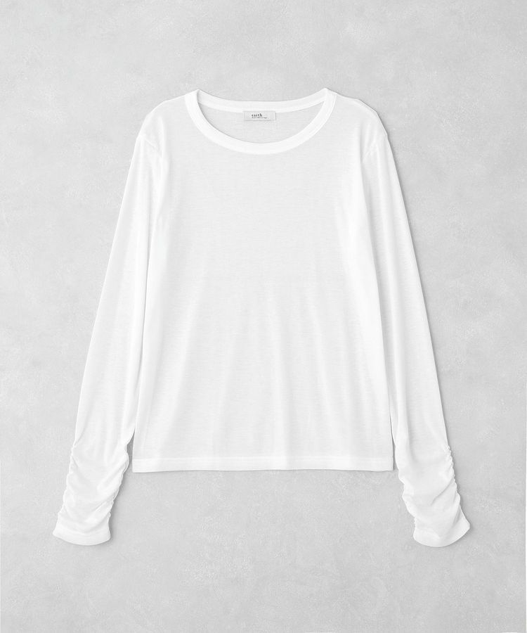 earth music&ecology「シアーフライストップス」|Tシャツ・カットソー|