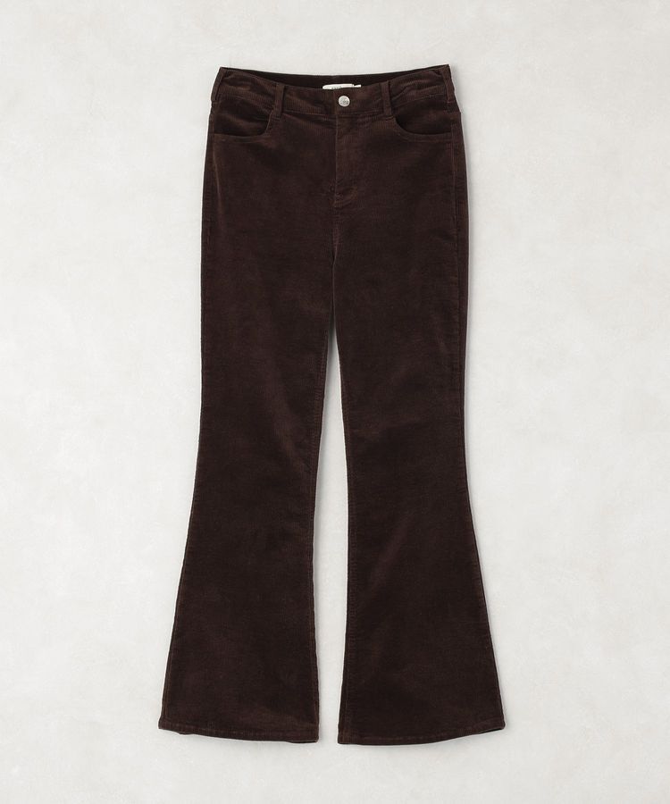 earth music&ecology「【セットアップ対応】コーデュロイフレアパンツ」|その他|Brown
