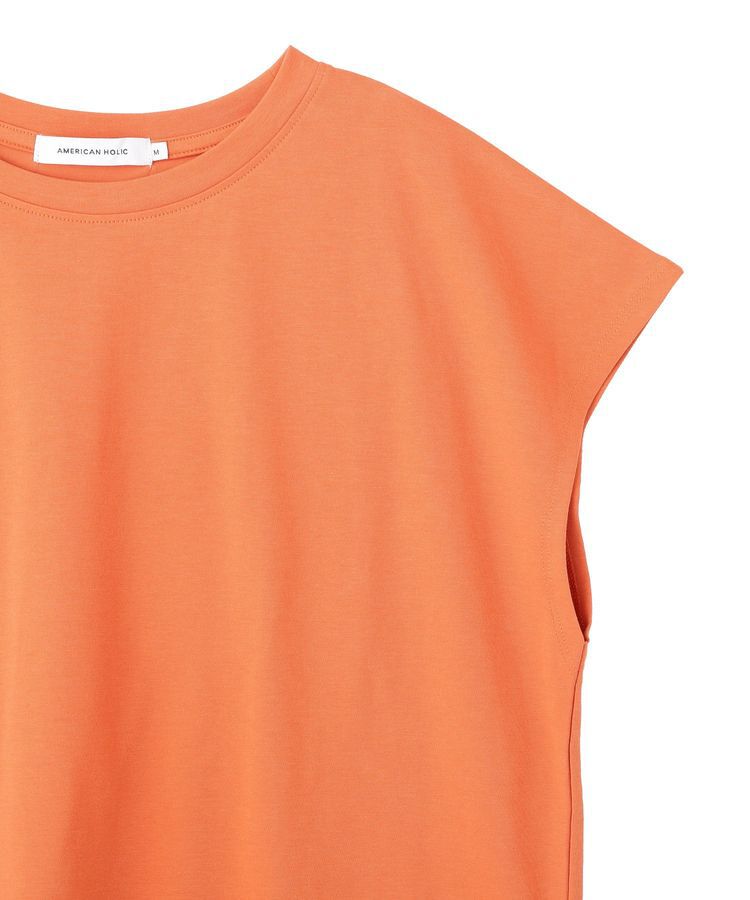 AMERICAN HOLIC「【近赤外線カット・UVカット】フレンチスリーブプルオーバー」|Tシャツ・カットソー|