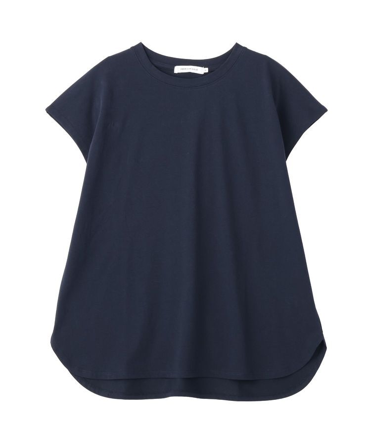 AMERICAN HOLIC「【近赤外線カット・UVカット】フレンチスリーブプルオーバー」|Tシャツ・カットソー|
