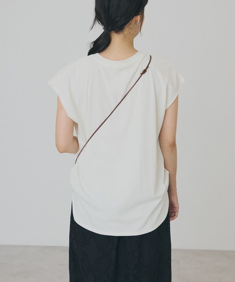 AMERICAN HOLIC「【近赤外線カット・UVカット】フレンチスリーブプルオーバー」|Tシャツ・カットソー|