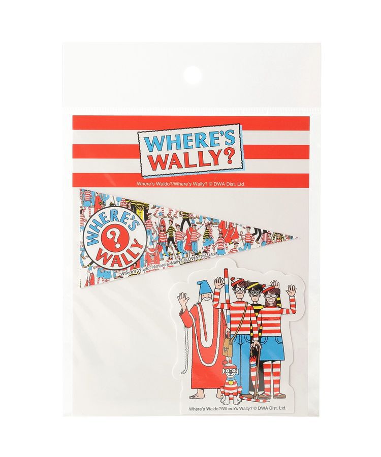 AMERICAN HOLIC「【WHERE'S WALLY?】2Pステッカー」|その他|