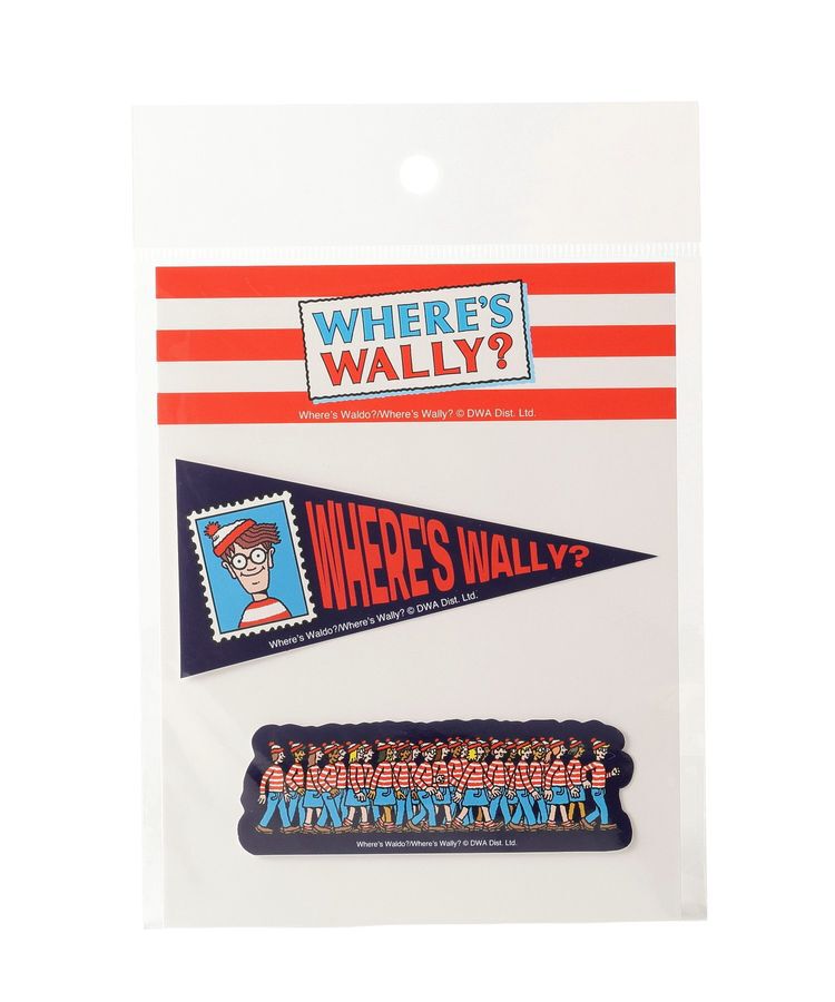 AMERICAN HOLIC「【WHERE'S WALLY?】2Pステッカー」|その他|