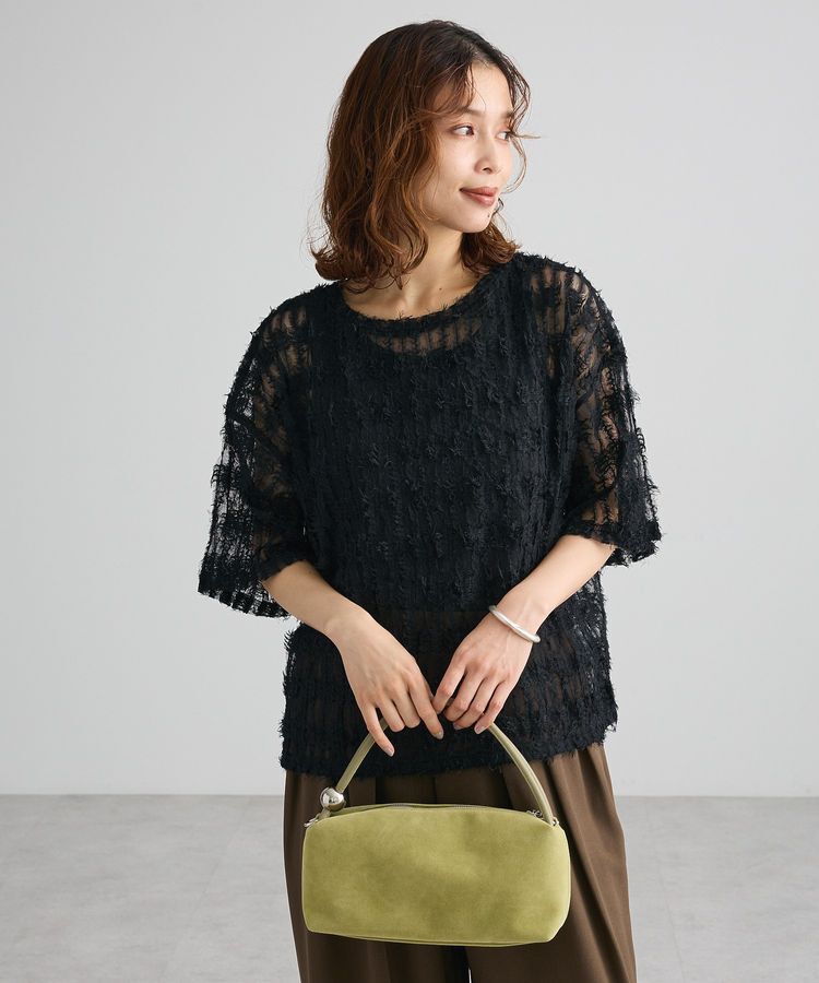 Green Parks「SET2点カットフェザープルオーバー＋インナー」|Tシャツ・カットソー|