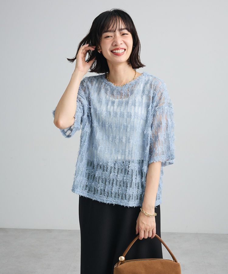 Green Parks「SET2点カットフェザープルオーバー＋インナー」|Tシャツ・カットソー|