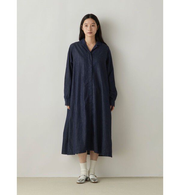 MidiUmi「MidiUmi デニムコートワンピース」|ワンピース|