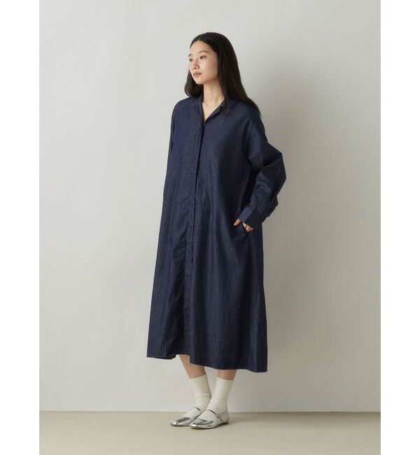 MidiUmi「MidiUmi デニムコートワンピース」|ワンピース|