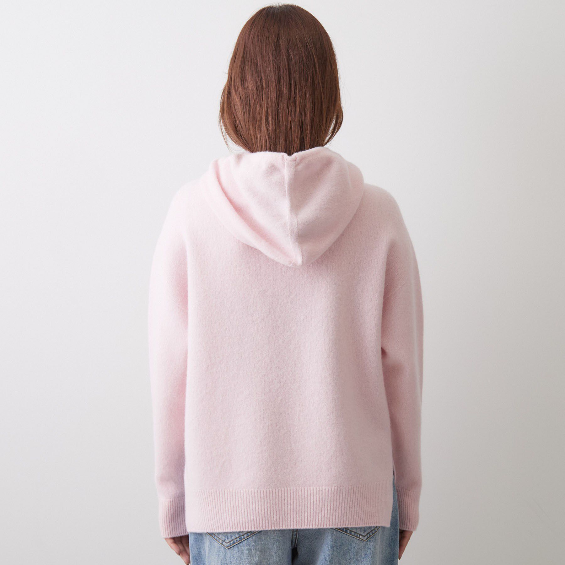 DRESSTERIOR「カシミヤブレンドフードニット」|ニット・セーター|