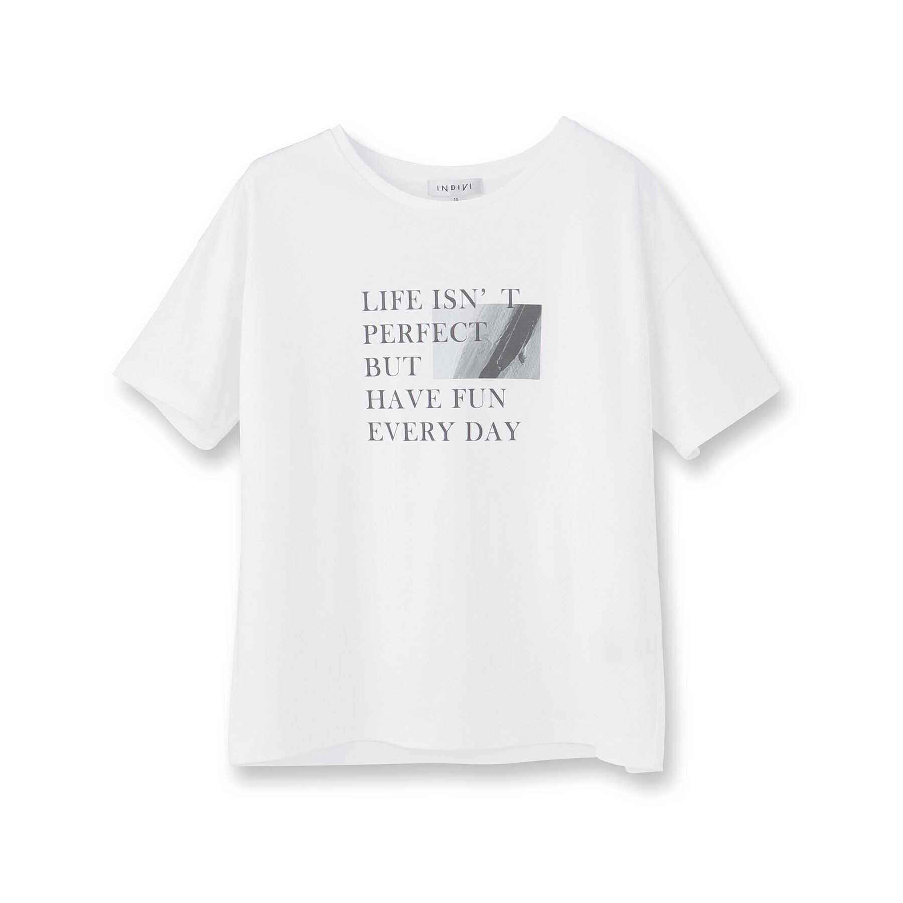 INDIVI「【選べるバリエーション】プリントTシャツ」|Tシャツ・カットソー|