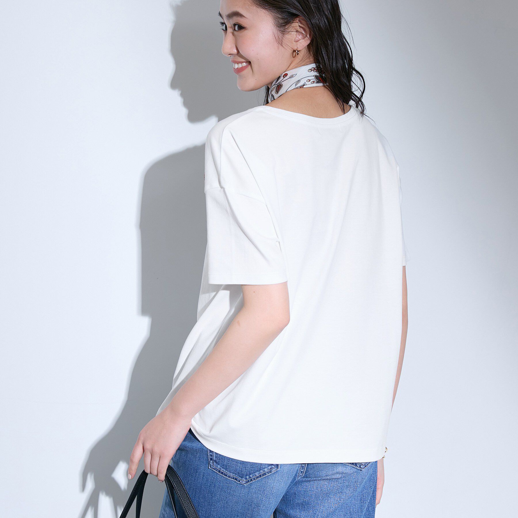 INDIVI「【選べるバリエーション】プリントTシャツ」|Tシャツ・カットソー|